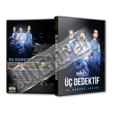 Üç Dedektif ve Karpat Tazısı - 2025 Türkçe Dvd Cover Tasarımı